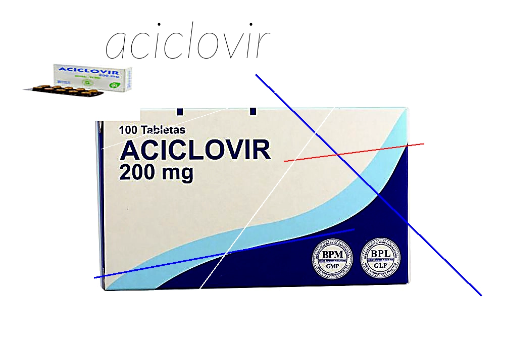 Aciclovir comprime sans ordonnance